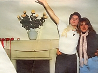 x-mas 1987 with J.T. - dk Ekstra Bladet 19.02.88 by her mum