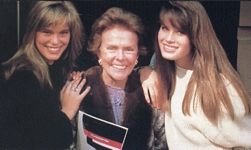 with Monika and Eileen Ford - canad. Graffitti #5 1988