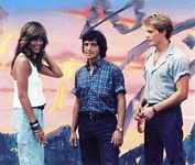 ital. EPOCA 18. Oct. 1985 - "Sotto..."-movie set with Carlo Vanzina