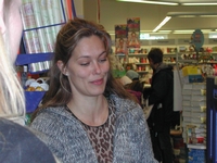 30. Nov. 2003 at danish book-store Gad in Brabrand, Karlas Kabale promo-tour 3