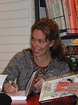 30. Nov. 2003 at danish book-store Gad in Brabrand, Karlas Kabale promo-tour 5
