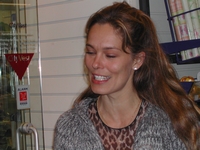 30. Nov. 2003 at danish book-store Gad in Brabrand, Karlas Kabale promo-tour 6