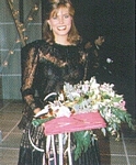 danish COSTUME Nov. 2003 Ford contest pic with bouquet