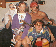 ital. ANNA 22. June 1989 - Pippi Langstrompe with group