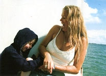 danish mom Sep. 2004 - with Hugo outside sea in back 2