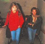 danish - 1987 moscow with Christy Turlington walking stages