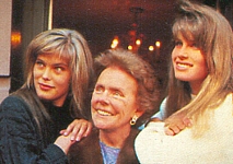 canadian Graffitti #5 1988 - 1987 moscow with Eileen Ford and Monica Schnarre