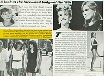U.S. VOGUE Nov. 1982 The Face of the 80s article