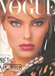 VOGUE Paris Feb. 1983 cover - ph.: Albert Watson